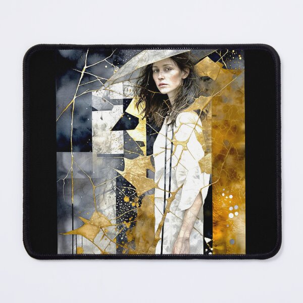 Item preview, The Golden Queen in the Eye of the Storm. designed and sold by ©Janis Zroback.
