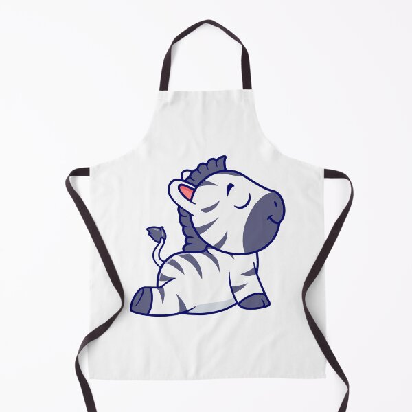 Item preview, Cute Baby Zebra Doing Yoga Cobra Pose Cartoon designed and sold by Ayaka Ayaka.