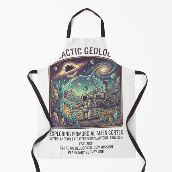 Item preview, Galactic Geologist Crystal Planet Shirt – Retro Space Mining Astronaut Tee designed and sold by Baby Adee Collective.