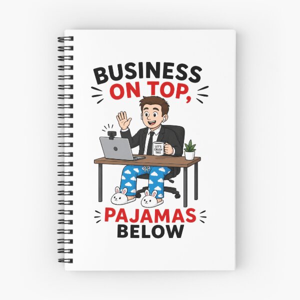 Item preview, Business On Top Pajamas Below designed and sold by INVITOARTE.