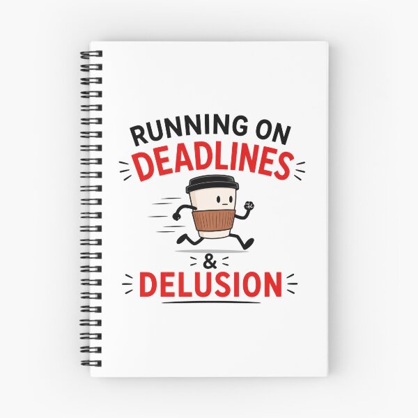 Item preview, Running On Deadlines & Delusion designed and sold by INVITOARTE.