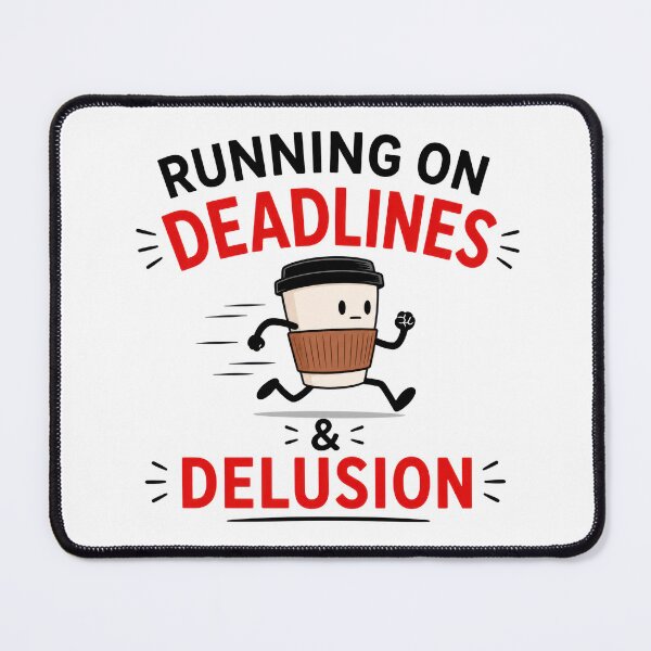 Item preview, Running On Deadlines & Delusion designed and sold by INVITOARTE.