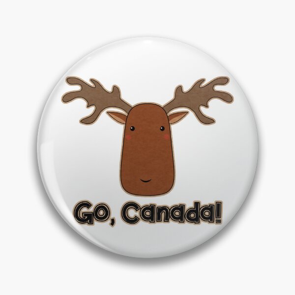 Artikelvorschau, Go Canada //Niedlicher, cartoonhafter kanadischer Elch entworfen und verkauft von MagicEyesOnly.