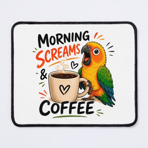 Item preview, Morning Screams & Coffee designed and sold by INVITOARTE.