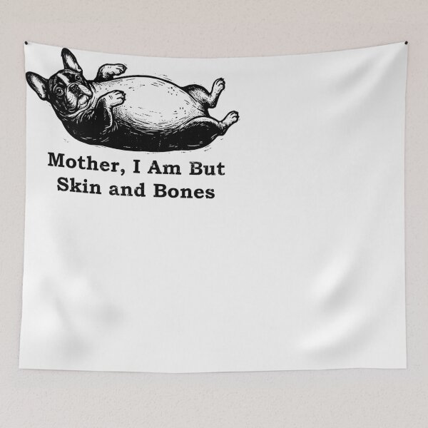 Item preview, Funny French Bulldog Skin and Bones Dog Lover designed and sold by d247.