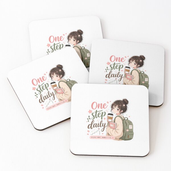 Item preview, one step daily sticker designed and sold by naruto4925.