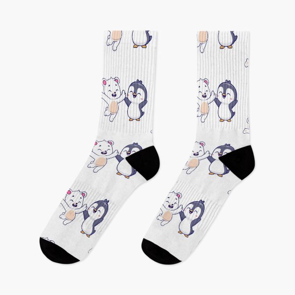 Item preview, Cute Polar Bear and Penguin Best Friends designed and sold by Ayaka Ayaka.