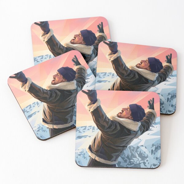 Item preview, Siberian Summit Victory Cubist  designed and sold by CleverCulture.