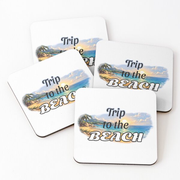 Item preview, Trip to the Beach Tropical Sunset Vacation Design designed and sold by PixelParinda.