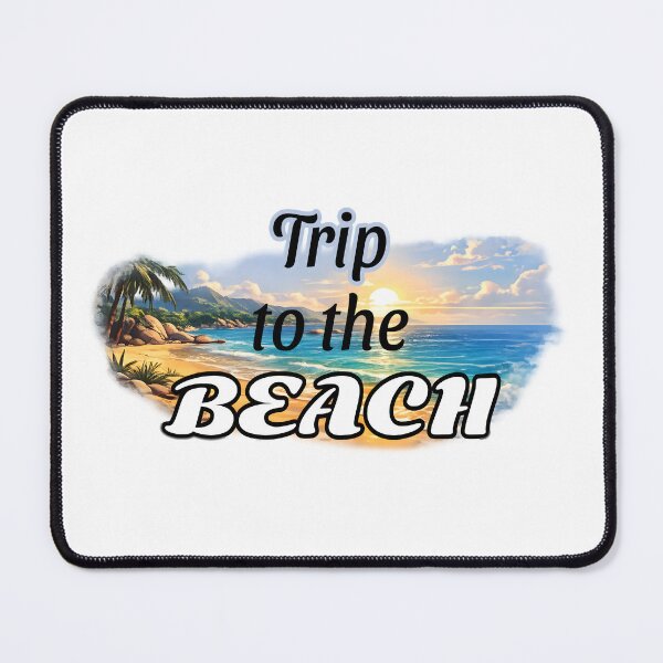 Item preview, Trip to the Beach Tropical Sunset Vacation Design designed and sold by PixelParinda.