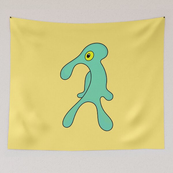 Item preview, Squidward Art, Squidward Painting designed and sold by DibujandoPorfa.