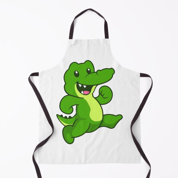 Item preview, Cute Running Alligator Cartoon Character designed and sold by Ayaka Ayaka.