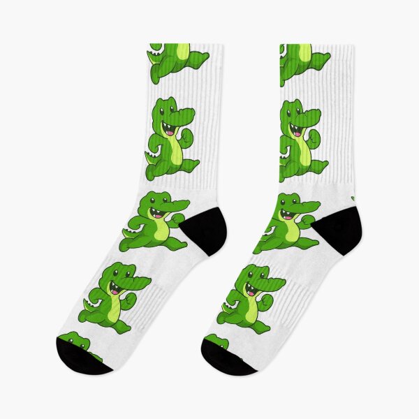 Item preview, Cute Running Alligator Cartoon Character designed and sold by Ayaka Ayaka.