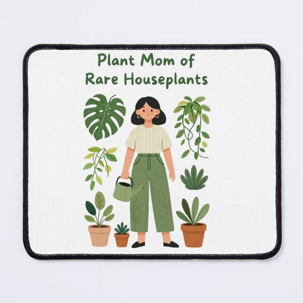 Item preview, Plant Mom of Rare Houseplants Crazy Plant Lady Monsteras Philodendron designed and sold by NeonSketch Lab.