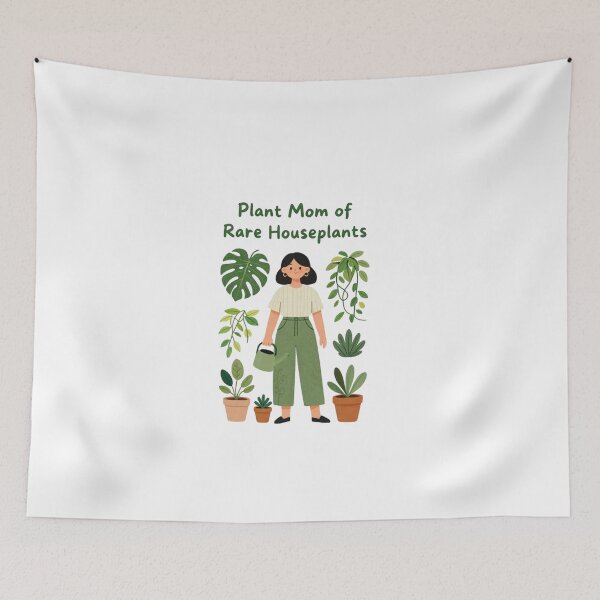 Item preview, Plant Mom of Rare Houseplants Crazy Plant Lady Monsteras Philodendron designed and sold by NeonSketch Lab.