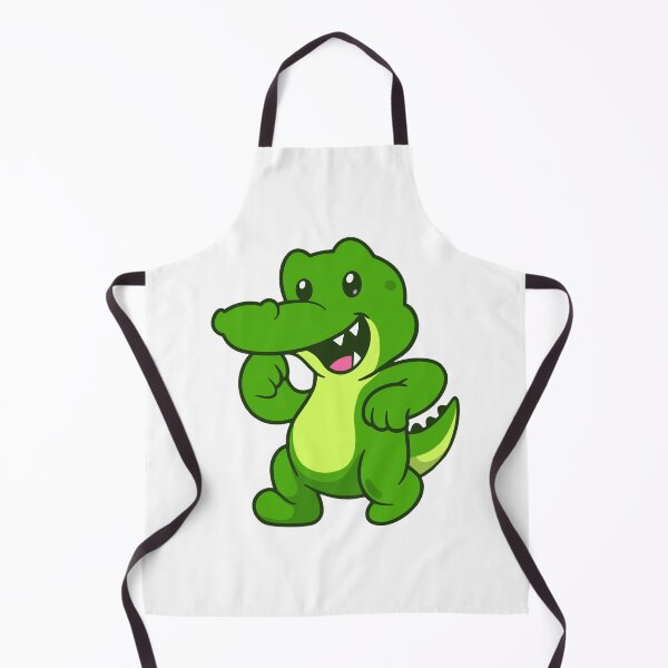 Item preview, Cute Dancing Alligator Green Crocodile designed and sold by Ayaka Ayaka.