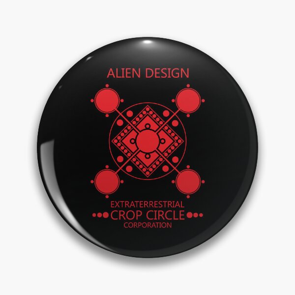 Item preview, Extraterrestrial Crop Circle Corporation Alien Design 115 designed and sold by MagicEyesOnly.