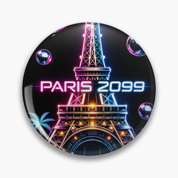 Item preview, Cyberpunk Neon Futuristic Tower designed and sold by MIArt Studio.