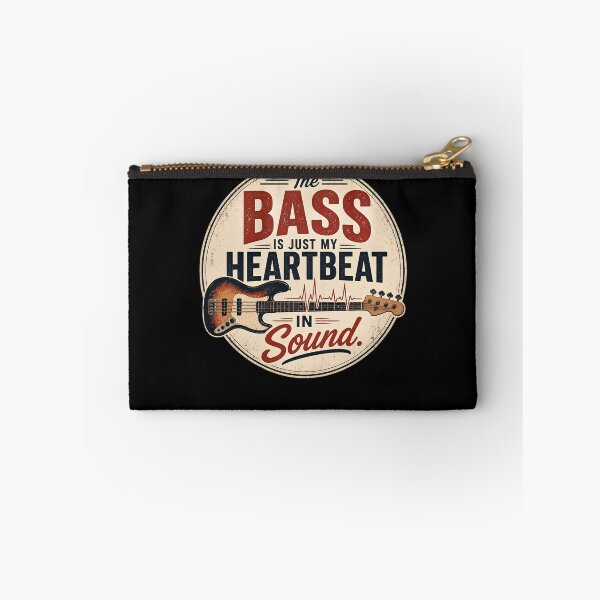 Item preview, The bass is just my heartbeat in sound. designed and sold by FreshPixelArt.