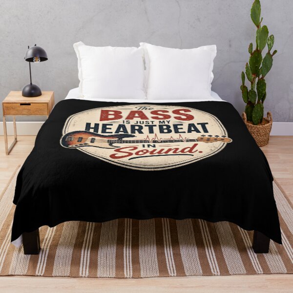 Item preview, The bass is just my heartbeat in sound. designed and sold by FreshPixelArt.