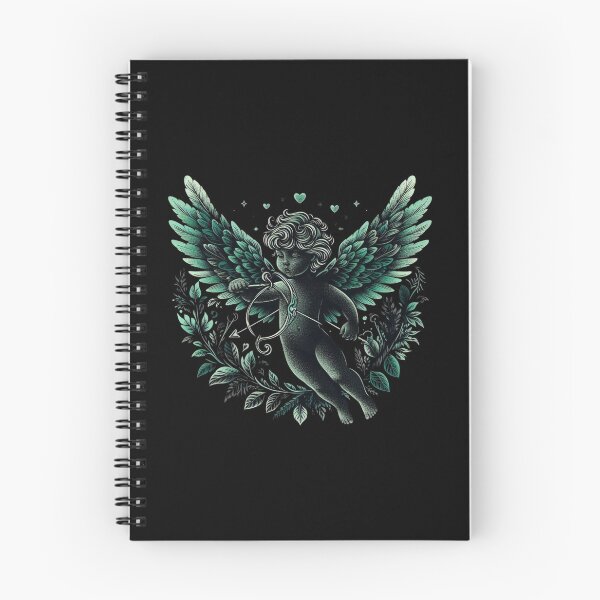 Item preview, Baroque Cupid with Green Wings designed and sold by NerdiPop.