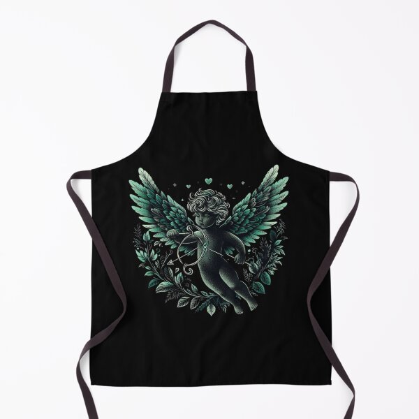 Item preview, Baroque Cupid with Green Wings designed and sold by NerdiPop.