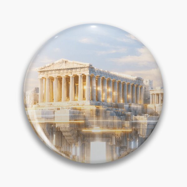 Item preview, Divine Perspective Floating Ancient Temple Art designed and sold by MIArt Studio.