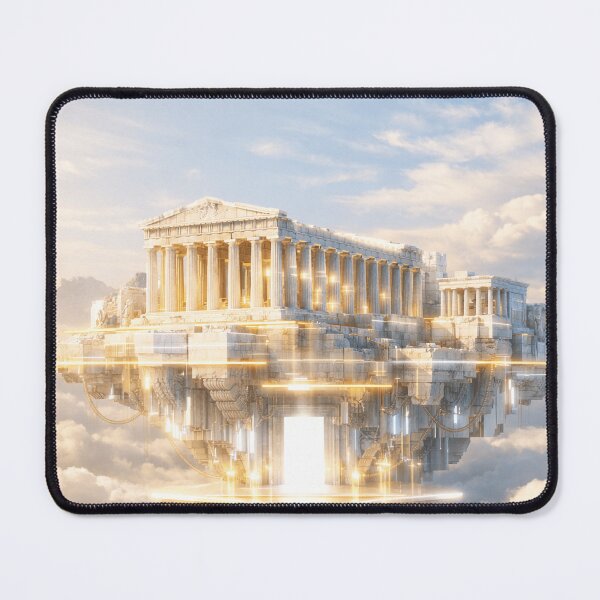 Item preview, Divine Perspective Floating Ancient Temple Art designed and sold by MIArt Studio.