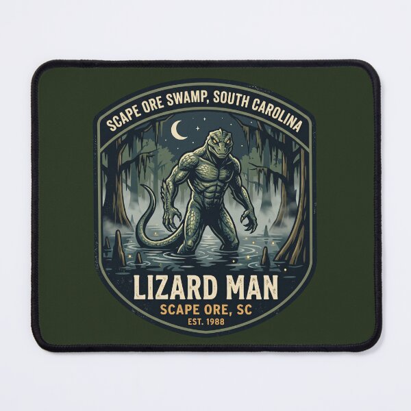 Item preview, Scape Ore Swamp – Lizard Man | National Park Badge Design designed and sold by ElNiro.