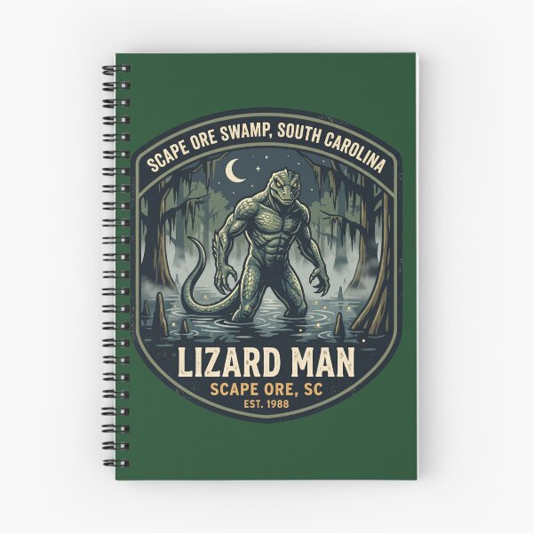 Item preview, Scape Ore Swamp – Lizard Man | National Park Badge Design designed and sold by ElNiro.