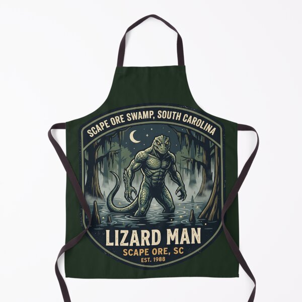 Item preview, Scape Ore Swamp – Lizard Man | National Park Badge Design designed and sold by ElNiro.