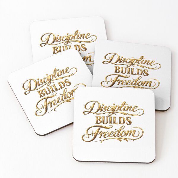 Item preview, Discipline Builds Freedom designed and sold by ChenryConcepts.