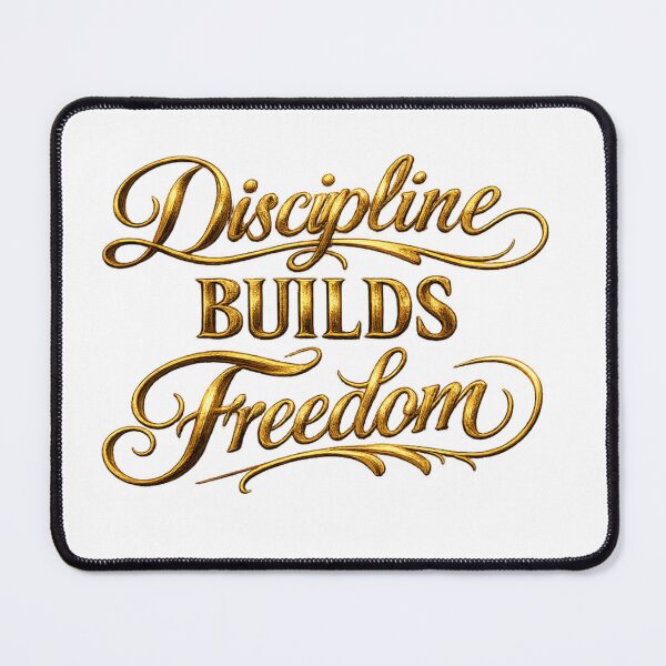 Item preview, Discipline Builds Freedom designed and sold by ChenryConcepts.