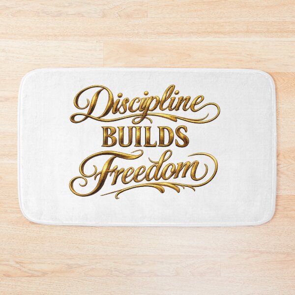 Item preview, Discipline Builds Freedom designed and sold by ChenryConcepts.