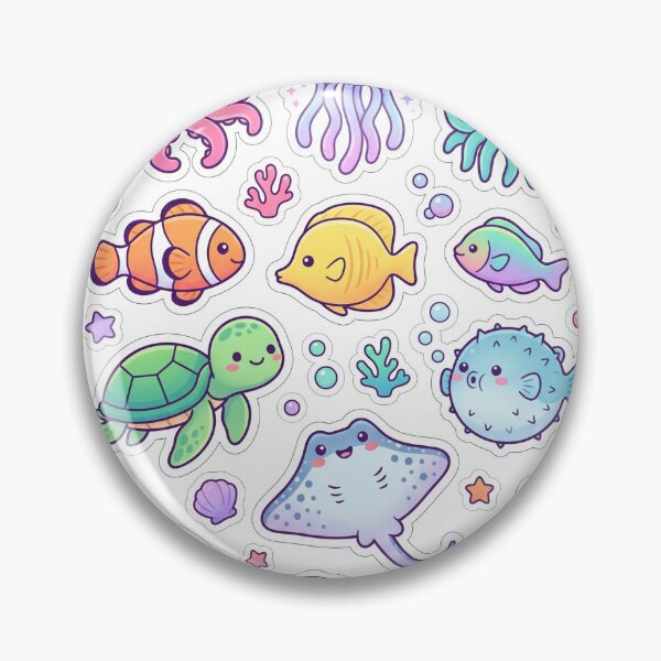 Item preview, Cephalopod Kawaii Ocean Creatures designed and sold by atwalstore1992.