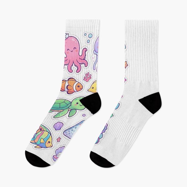 Item preview, Cephalopod Kawaii Ocean Creatures designed and sold by atwalstore1992.