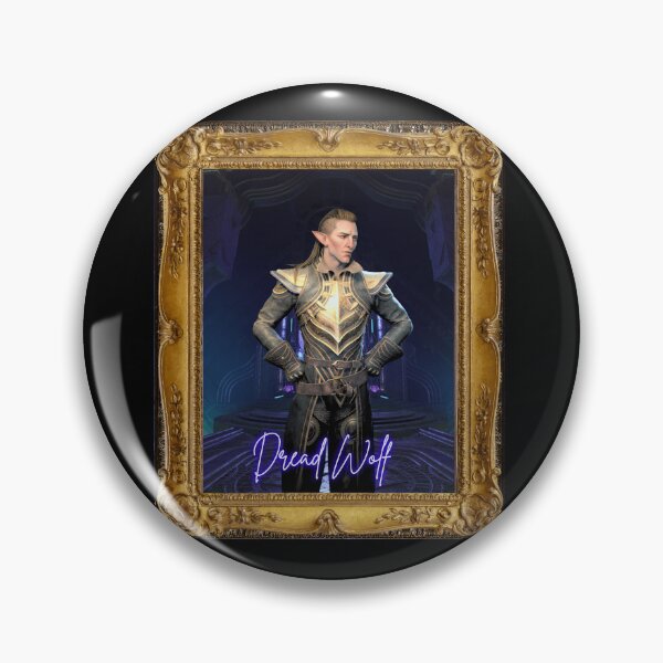 Item preview, Dread Wolf Solas Framed Dragon Age designed and sold by Heralds Rest Book Store.