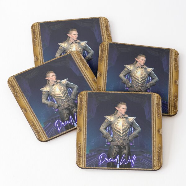 Item preview, Dread Wolf Solas Framed Dragon Age designed and sold by Heralds Rest Book Store.