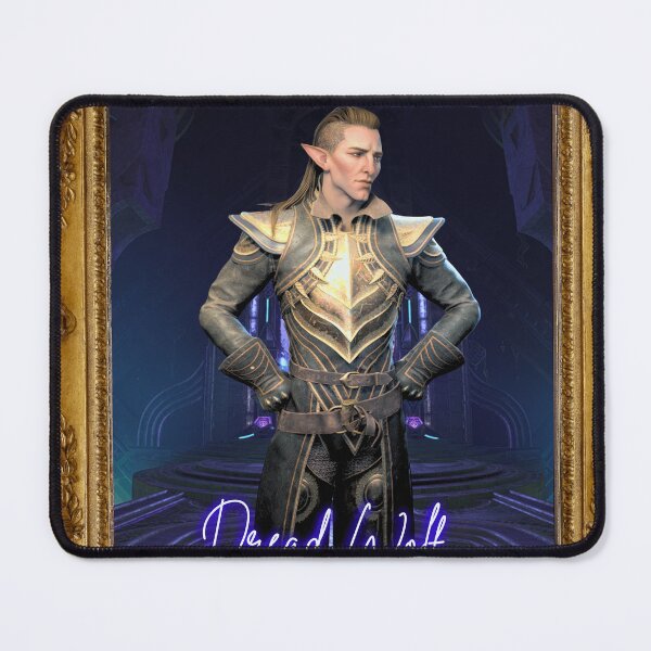 Item preview, Dread Wolf Solas Framed Dragon Age designed and sold by Heralds Rest Book Store.