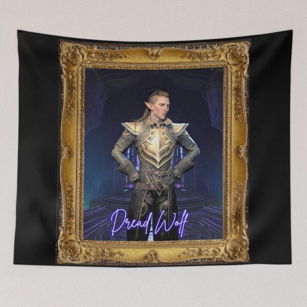 Item preview, Dread Wolf Solas Framed Dragon Age designed and sold by Heralds Rest Book Store.