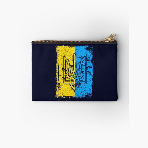 Item preview, Copy of Stand with Ukraine Retro Vintafe Flag Trident designed and sold by Artycom.