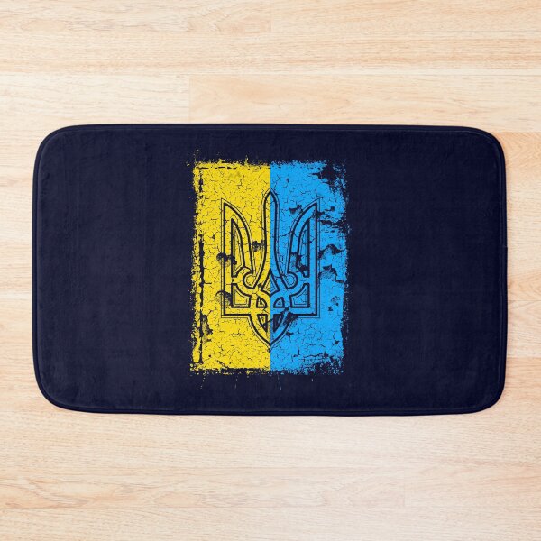 Item preview, Copy of Stand with Ukraine Retro Vintafe Flag Trident designed and sold by Artycom.