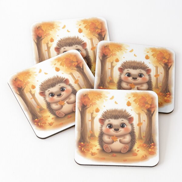 Item preview, cute squirrel designed and sold by CozyAnimalArt.