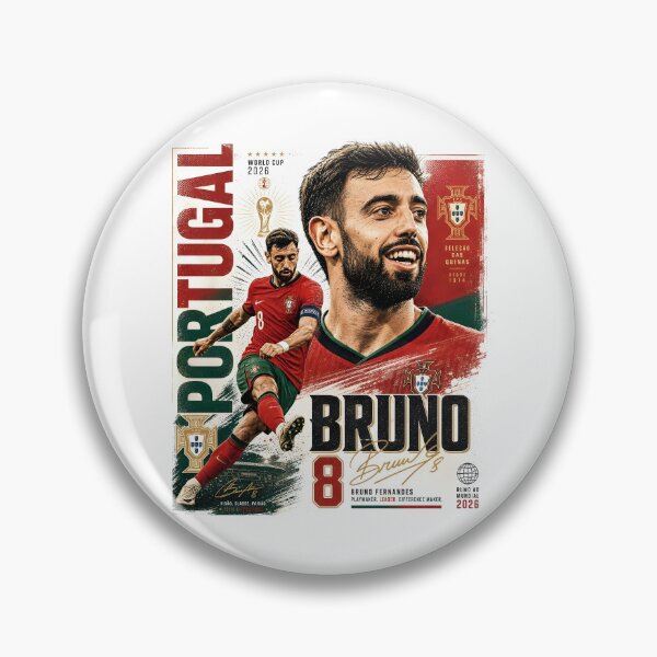 Item preview, Bruno Fernandes Portugal designed and sold by GoalFX.