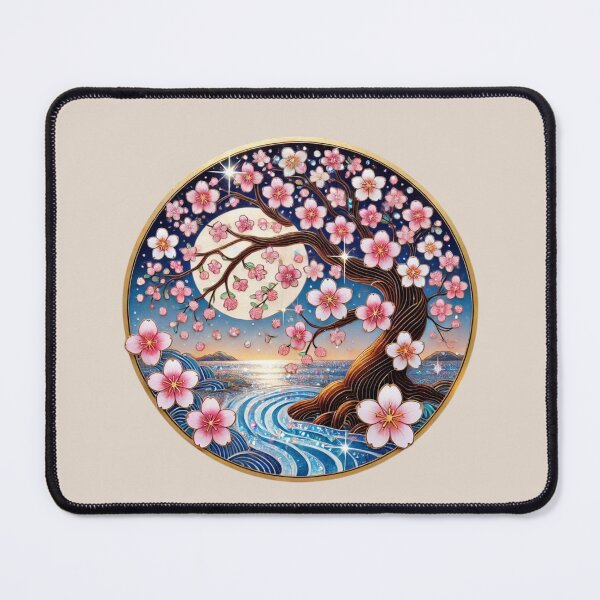 Item preview, Cherry Blossoms, Ten Miles of Peach Blossoms  designed and sold by NerdiPop.