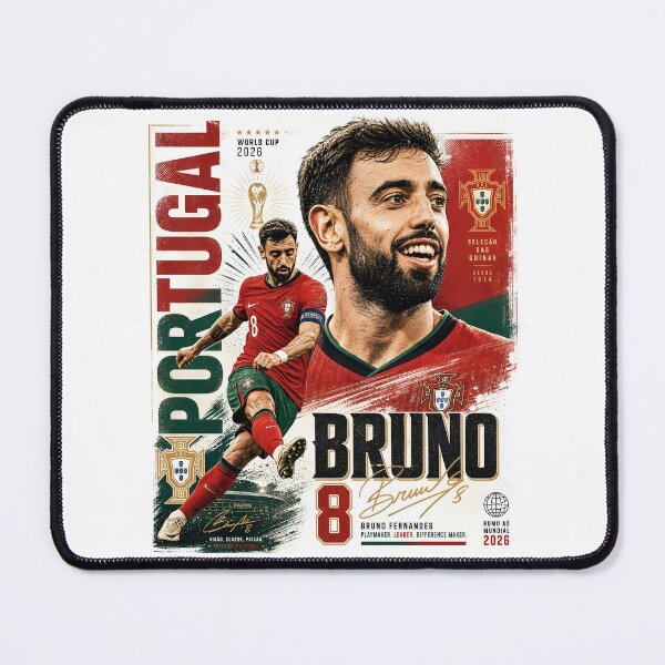 Item preview, Bruno Fernandes Portugal designed and sold by GoalFX.