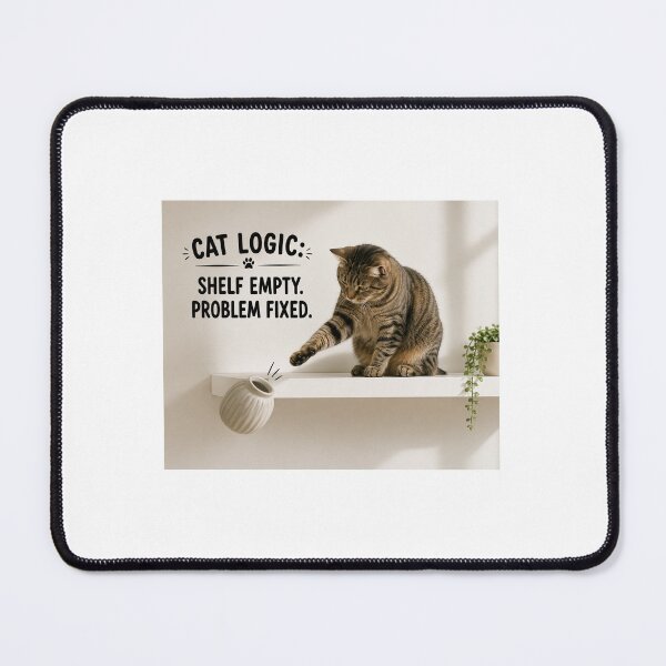Item preview, Cat Logic Shelf Empty Problem Fixed designed and sold by LovelyCatGalaxy.