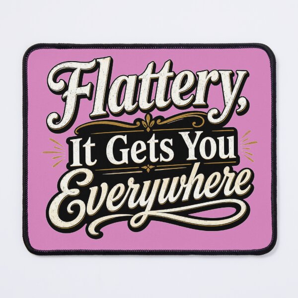 Item preview, Flattery, It Gets You Everywhere designed and sold by BB Design Garage.