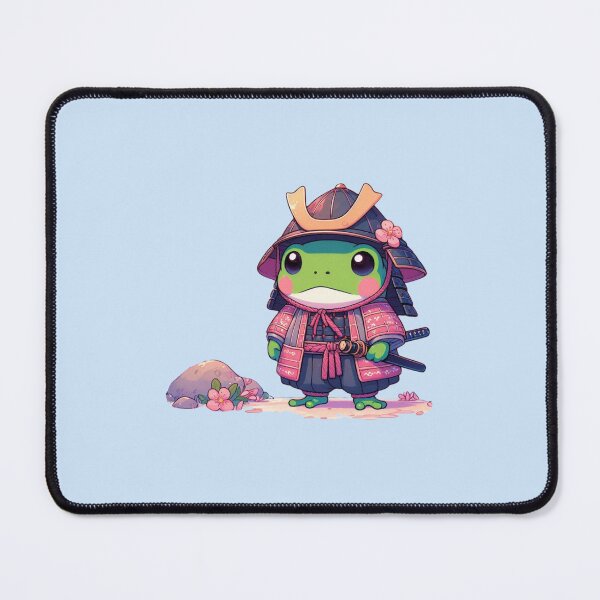 Item preview, Kawaii Frog Samurai designed and sold by NerdiPop.