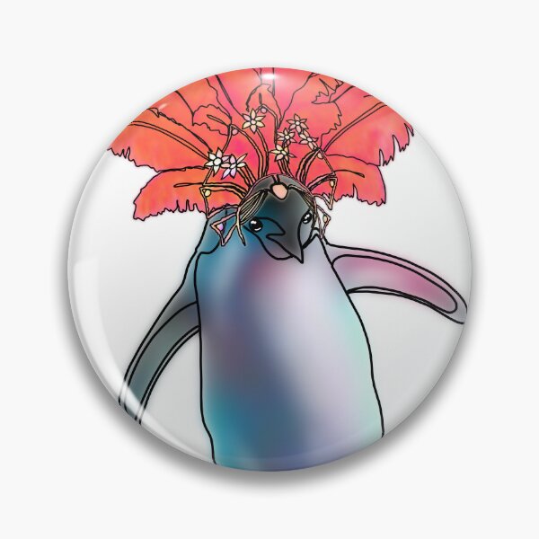 Item preview, Percy the Penguin Wearing showgirl Hat – animalzinhats designed and sold by Ashley’sAnimalz.